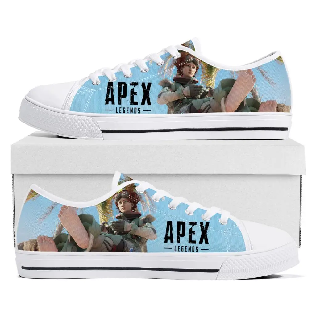 

Apex Legends Horizon Low Top Sneakers Cartoon Game Womens Mens Teenager High Quality Canvas Sneaker Couple Custom Built Shoes