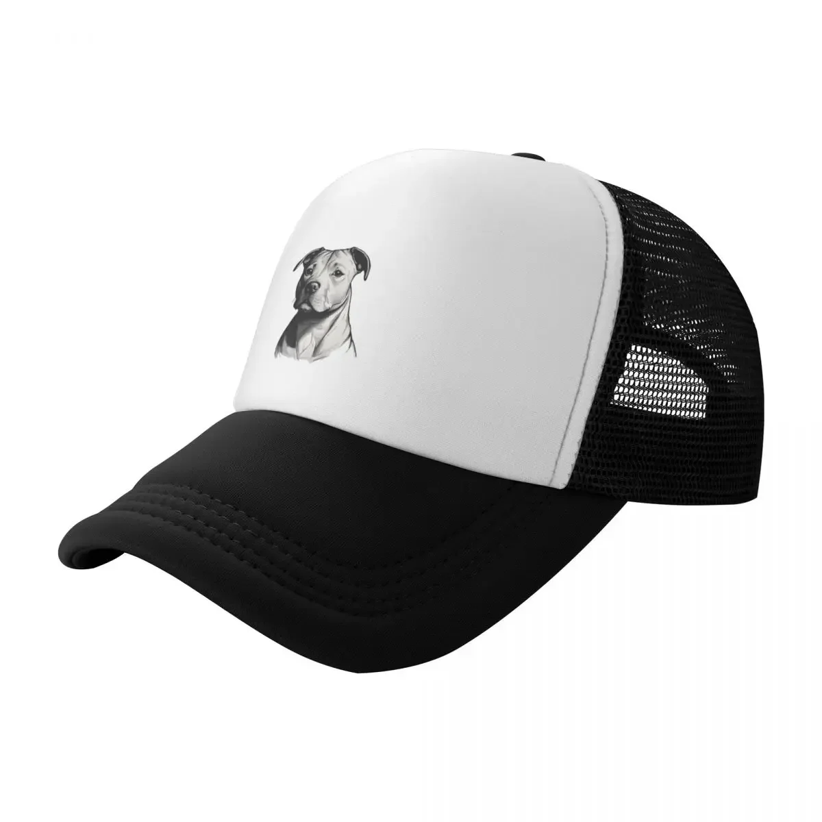 

Staffy love Baseball Cap Golf Wear sun hat fashionable Hood Women's Hats For The Sun Men's