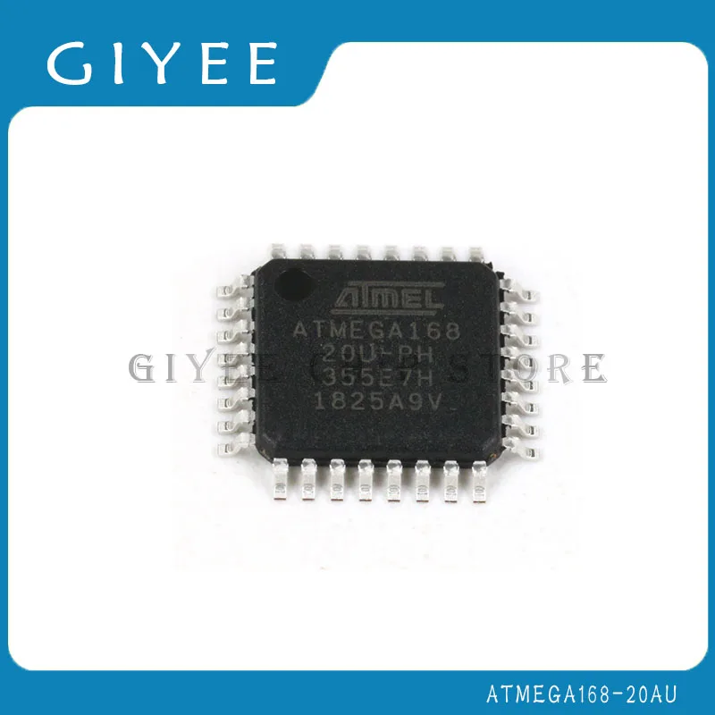 

Микроконтроллер с встроенным аккумулятором ATMEGA168 20AU ATMEGA168PA PB AU LQFP32 AVR, 1 шт.