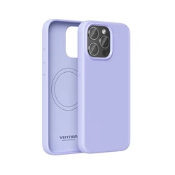 Vention Silicone Magnetic Wireless Charging Phone Case Cover for iPhone 13 Pro(6.1