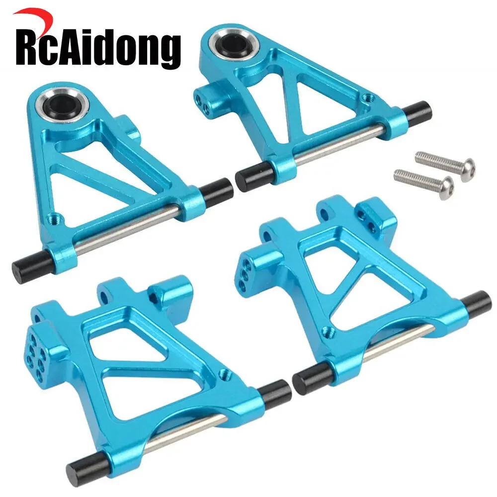 

RcAidong Aluminum Alloy Front/Rear Suspension Lower Swing Arms Kit for Tamiya TT-02 51528 RC Racing Car