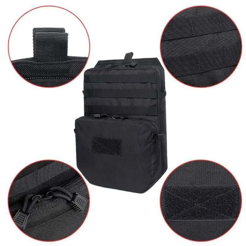 Tactical Backpack Airsoft Combat Hydration Molle Bag Men's Outdoor Hunting Shooting Climbing Vest Water Pack 5