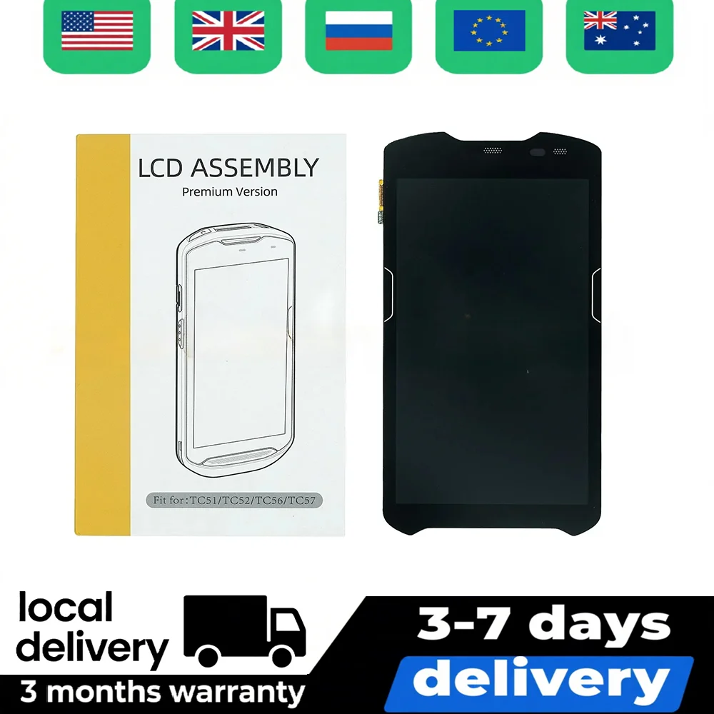 New LCD Module with Touch Screen for Zebra Motorola Symbol TC51 TC510K TC56