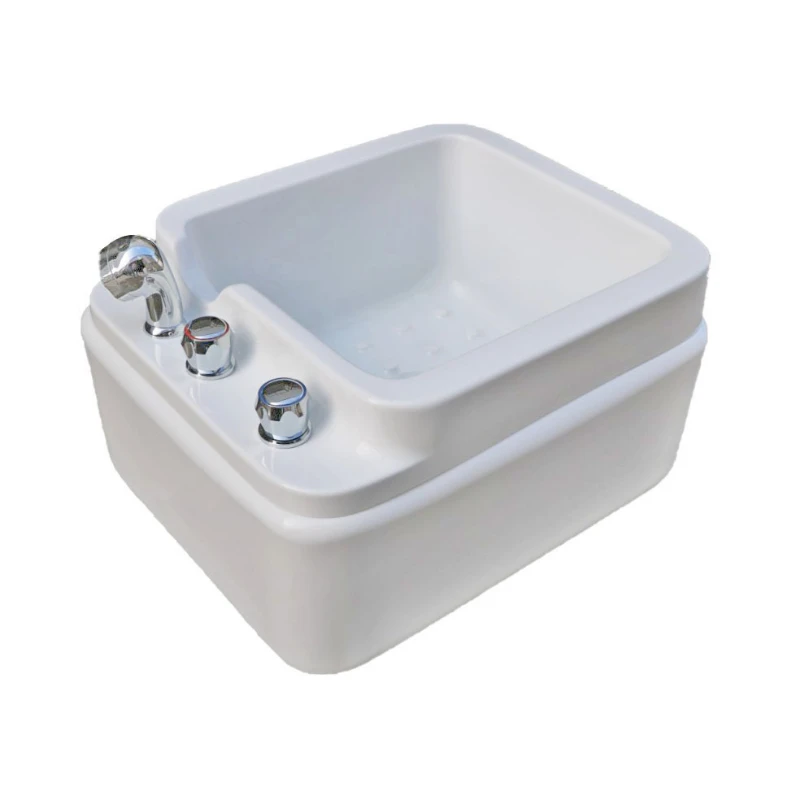 

Whirlpool pedicure bowl Fiberglass Foot Spa Massage Pedicure Basin with jet