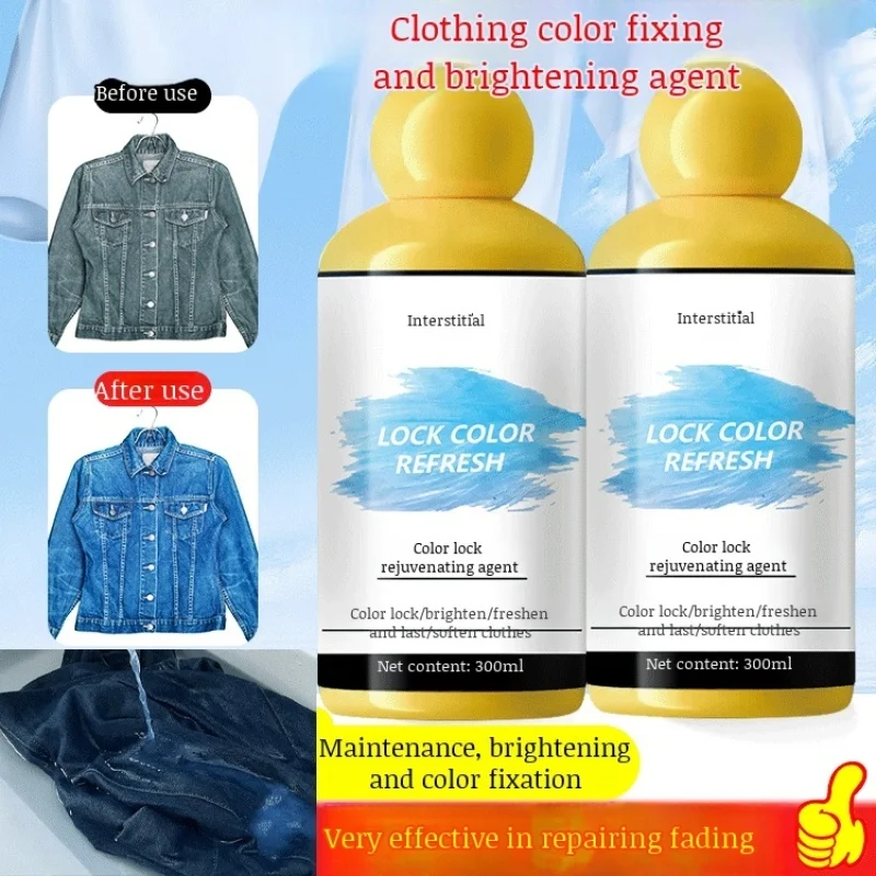 Clothing Color Lock and Replacement Prevent Color Loss Clothing Restorer Dye Restorer