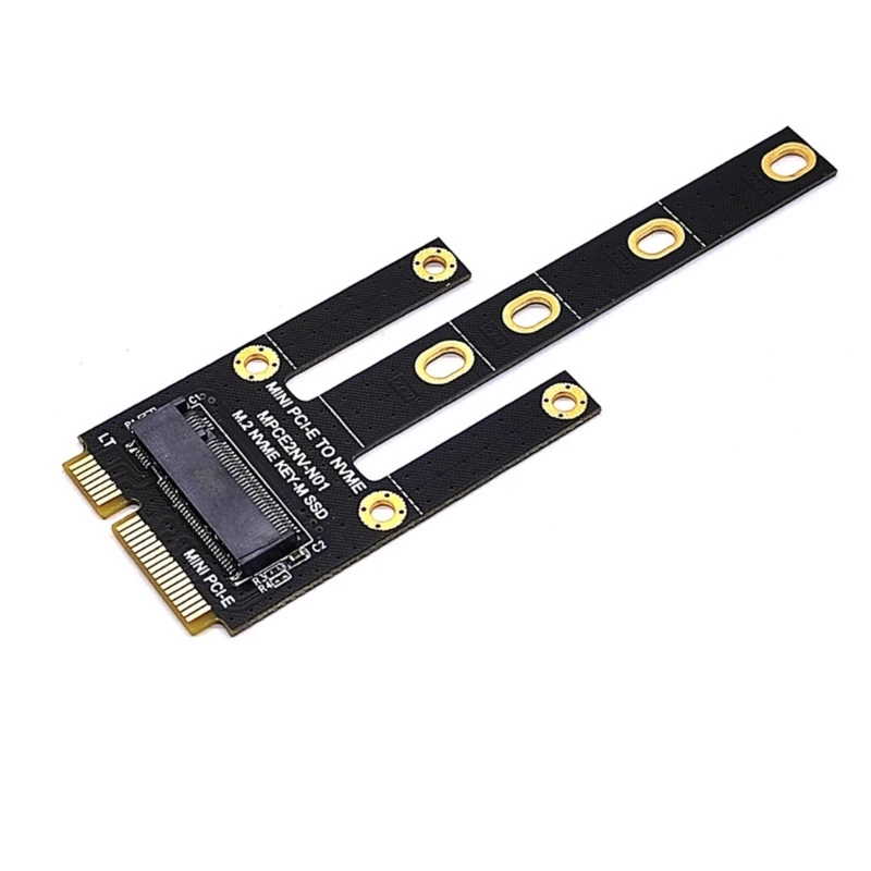 PCIE to NVME Adapter Card Board Converter Supports 2230 2242 2260 2280 M.2 NVME PCIE M Key Expansion Card Risers