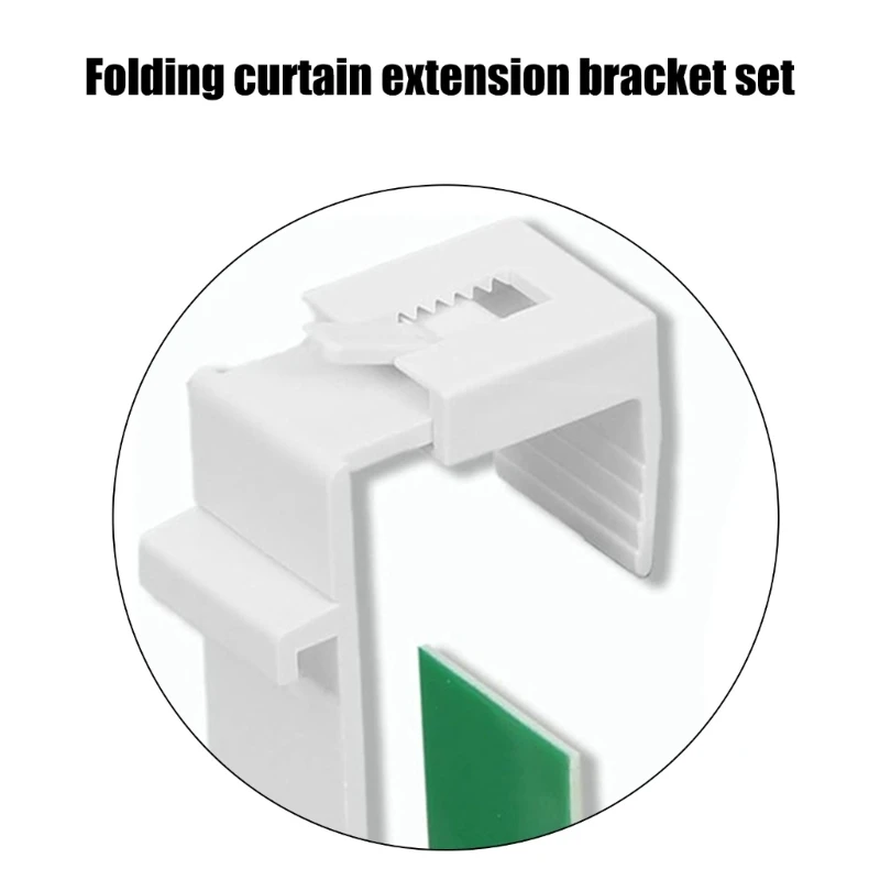 Roller Blinds Fixing Bracket No Drilling Replacement Parts for Window Shade Roller Curtain Rod Holder Adjustable Clamp