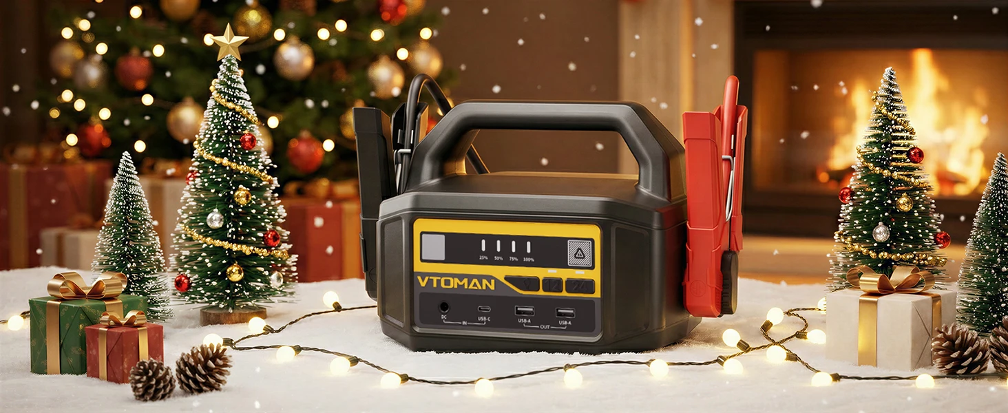 VTOMAN 12V 24V Starthilfe 6000A – Detail 14