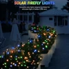 1pc 6/8/10LED Pack Solar Firefly Lights,Upgraded Solar Garden Lights Outdoor Waterproof Solar Swaying Landscape Outdoor Lights ﻿ 5