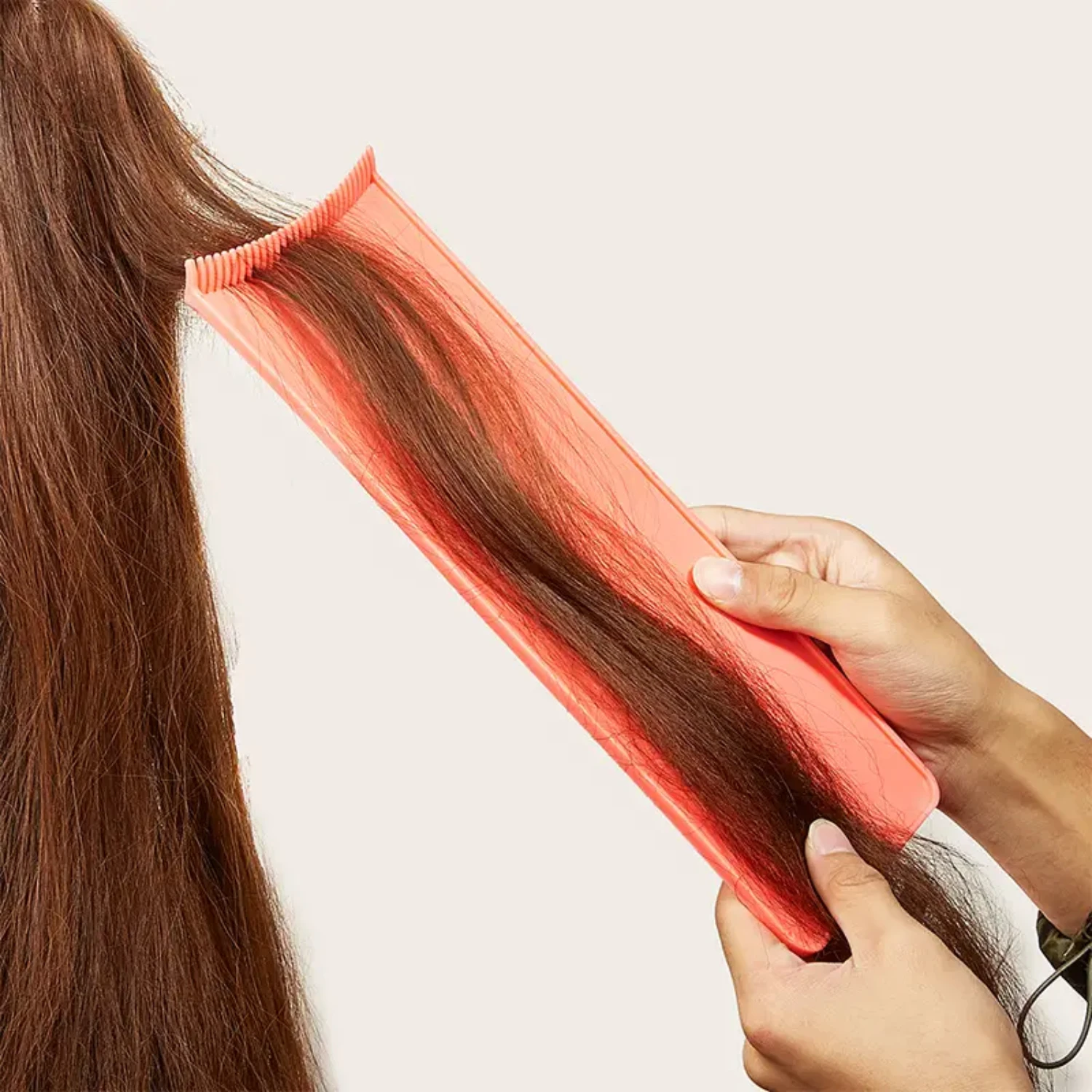 Colorful, vibrant and unique Hairdressing tinting salon tools-Stylish hair dye paddle board comb for creative highlighting sty