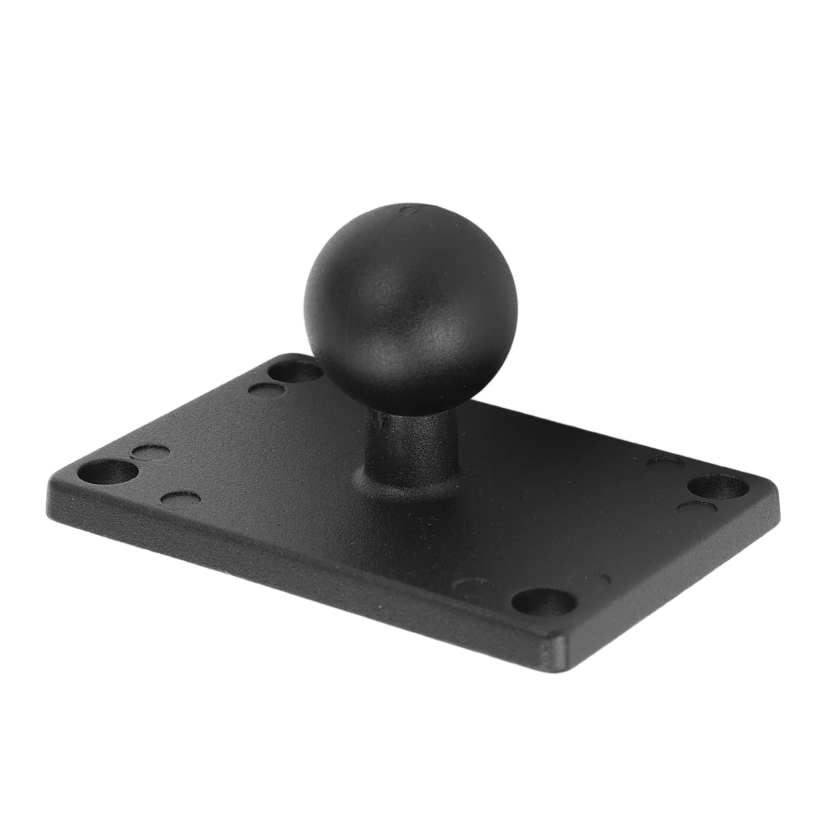 1 Inch Ball Mount Easy Install AMPS Plate Wide Application Composite Aluminum Alloy AMPS Hole RAM Mounts B Size Horizontal Bracket