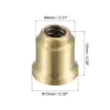 Uxcell 4Pcs Brass Push Button Flange Grease Oil Cup 8mm Ball Oiler for Lubrication System 2