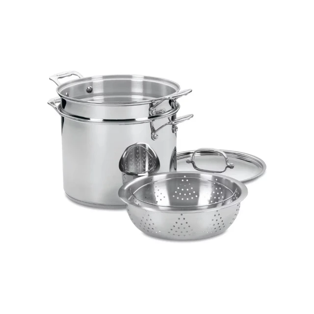 Cuisinart Chefs Classic Stainless 2 Qt. Cook and Pour Saucepan w/Cover 