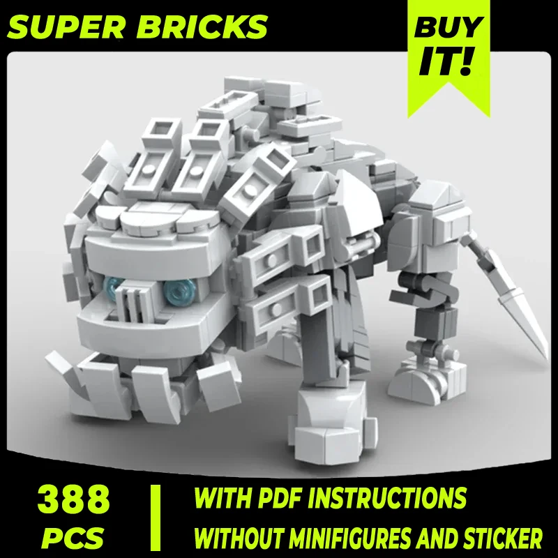 

Famous Game Monster Model Moc Building Bricks The 14th Guardian Technology Modular Blocks Gifts Christmas Toys DIY Sets Assembly