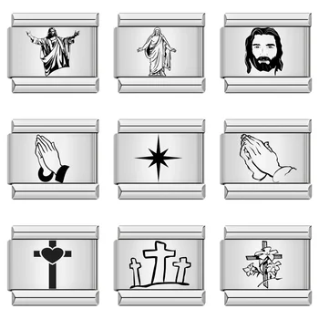 Stainless Steel Cross Charm 1