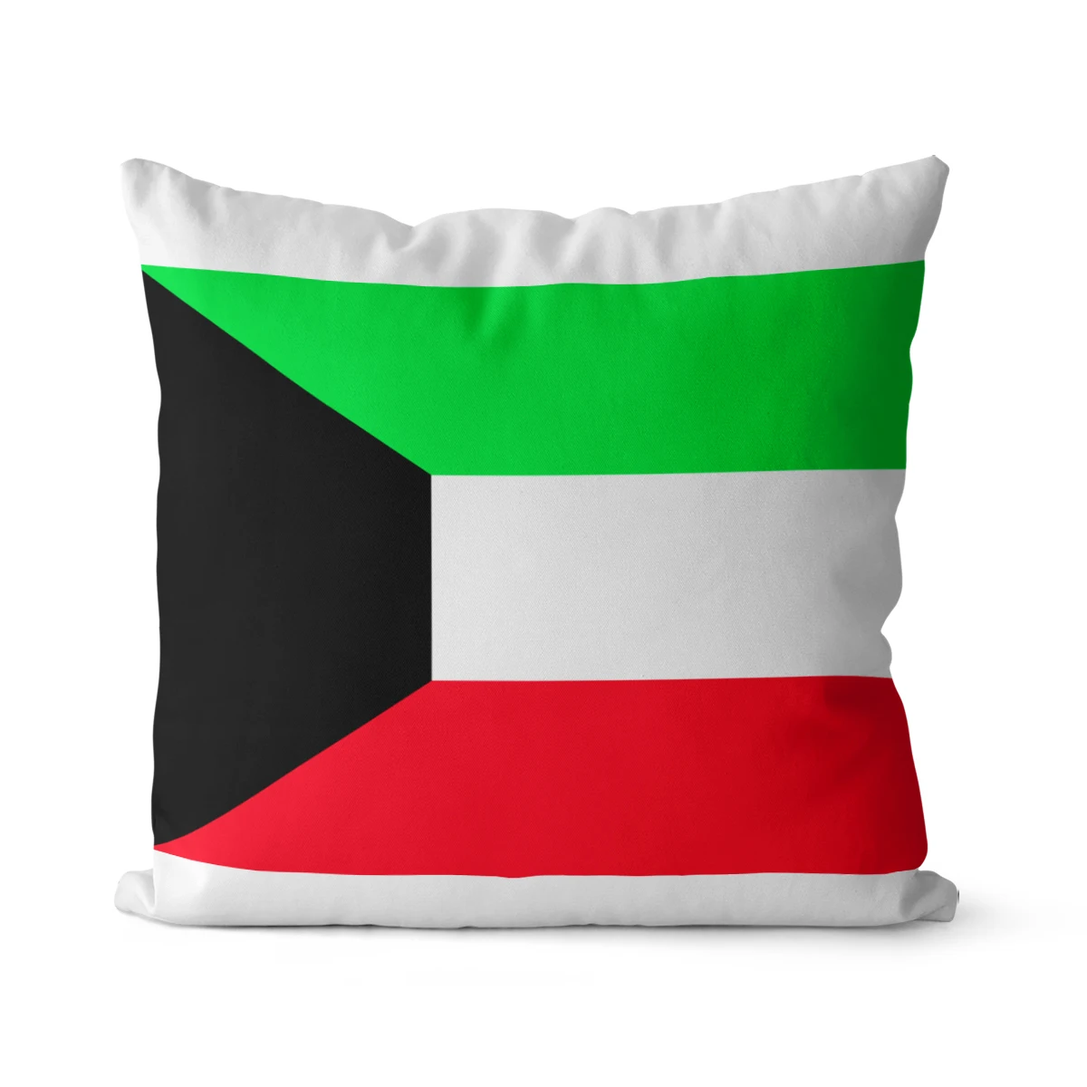 

WUZIDREAM Home Decor Cushion Cover Kuwait Flag Pillow Cover Decoration Pillow Case Decorative Throw Pillow Cover