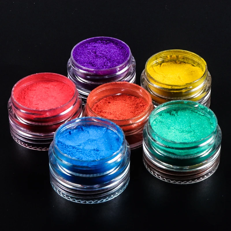 Mica Powder Pigments Epoxy Resin  Epoxy Resin Molds Accessories -  4/6colors/box - Aliexpress