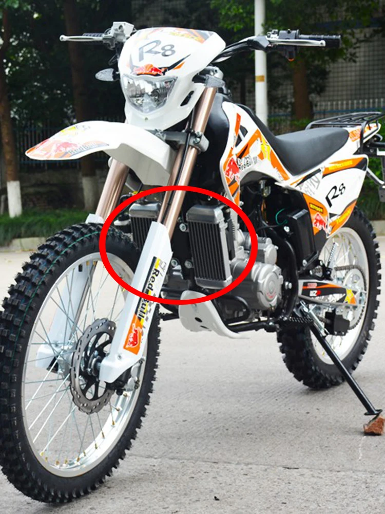 150cc 200cc 250cc zongshen loncin lifan motorcycle water cooled engine radiator xmotos apollo water box with fan accessories