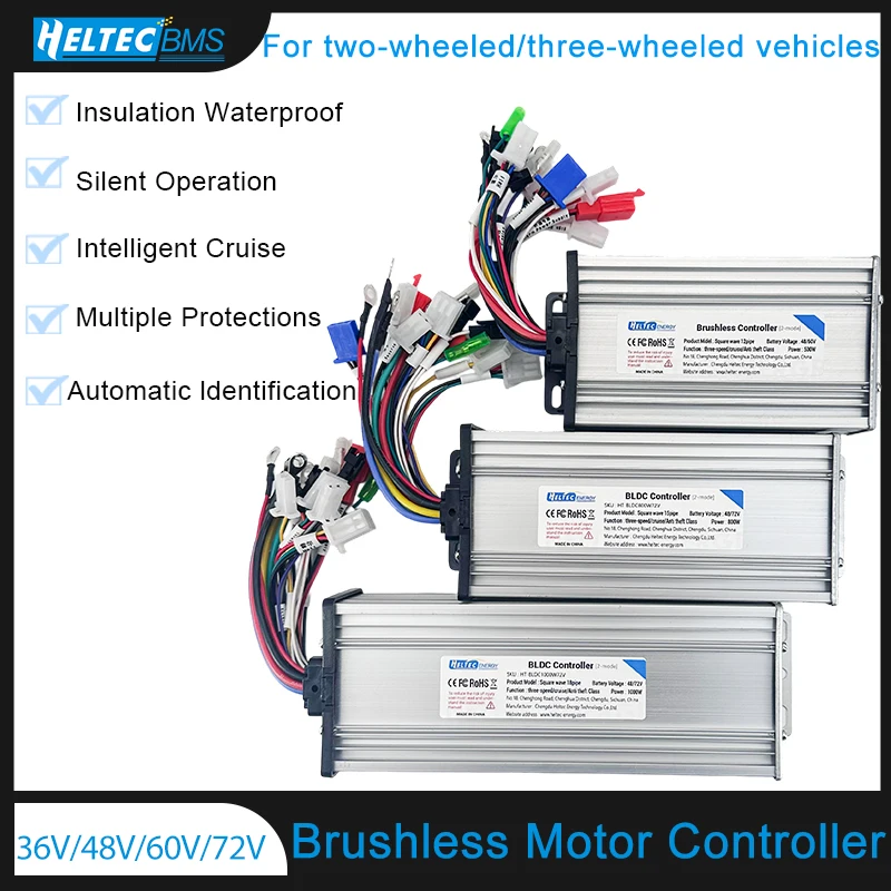 Electric Bicycle Accessories - High-Performance Brushless DC Motor Controller for E-Bikes and Scooters