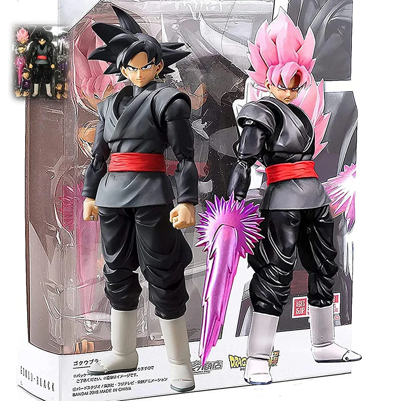 Figurine Black Goku (Zamasu) Super Saiyan Rosé 3 - Dragon Ball Super, 30 Cm, PVC, 2024