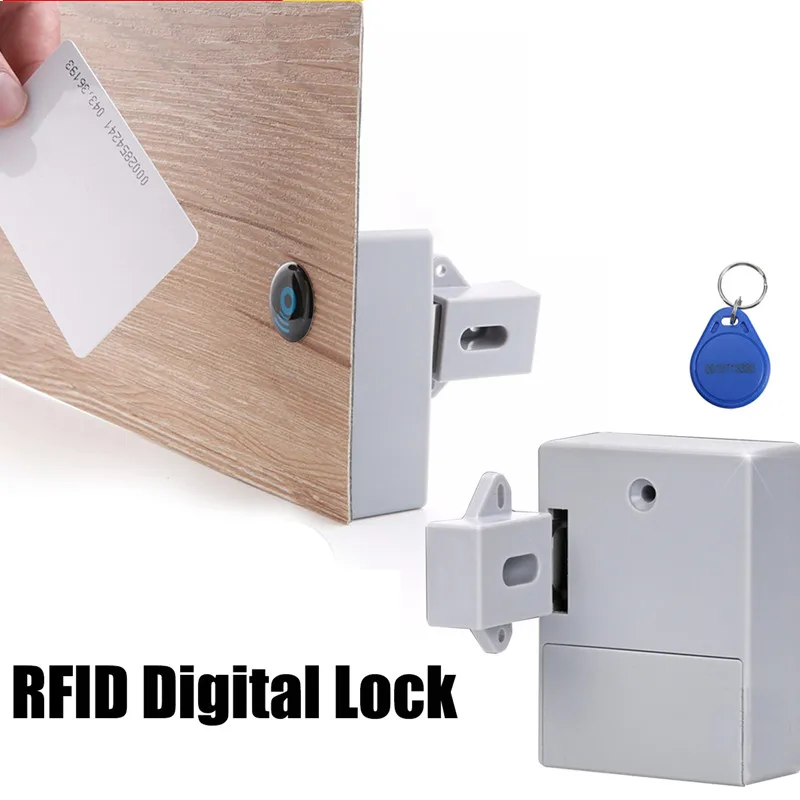 

Electronic Lock Drawer Door Invisible Hidden Free Opening Intelligent Sensor Cabinet Lock Locker Wardrobe Lock Security Keyless