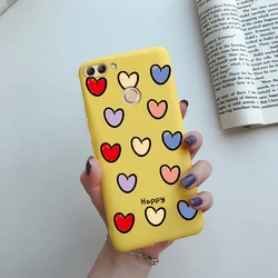 Astronaut Design Soft Silicone Protective Case for Huawei Y9 2018 (Yellow-F11)