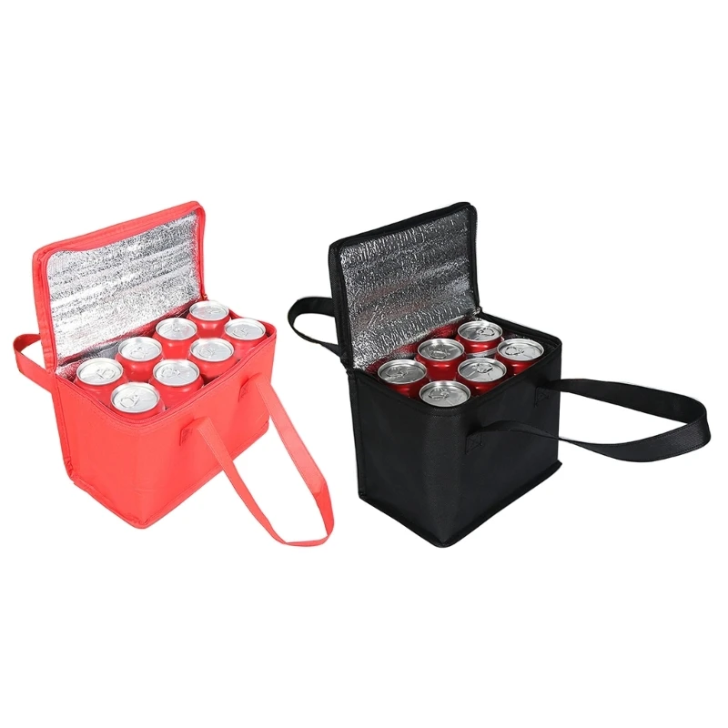 

yunyun Insulated Thermal Cooler Lunch Storage Bag Bag Portable Lunch Bag