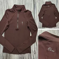 Lots of Western Brands Longsleeve Equestrian T-Shirts Women Zipprt Riding Horse Shirts Competition Equestrian Clothes 1