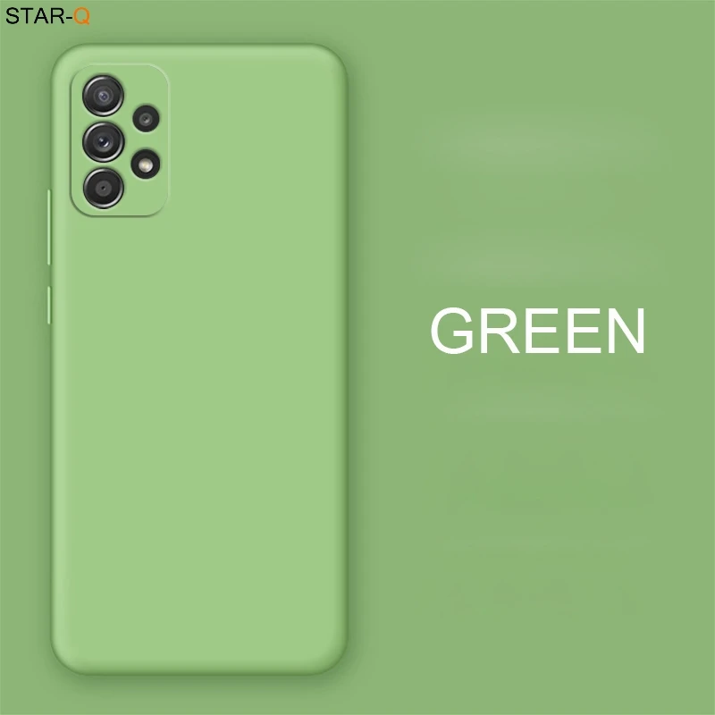 Enhanced Liquid Silicone Phone Case with Camera Protector for Samsung Galaxy - Original Back Cover