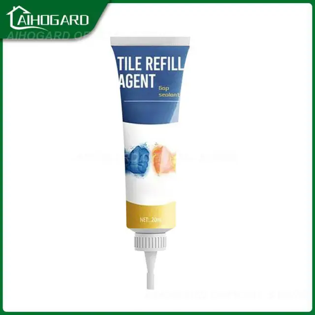 1Pc 20G Kerámia Paszta Padlócsempe Ragasztócsempe Javító Ügynök Kádcsempe És Zuhanyjavító Készlet Porcelán A Crack Chiphez