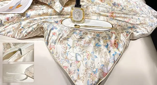 luxury duvet cover king size, patterned duvet cover, tencel duvet cover