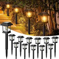 Panneaux solaires rétro imperméables pour jardin extérieur, 1/2/6/12 pièces, pour cour, lumières solaires, couloir de prairie de paysage 1