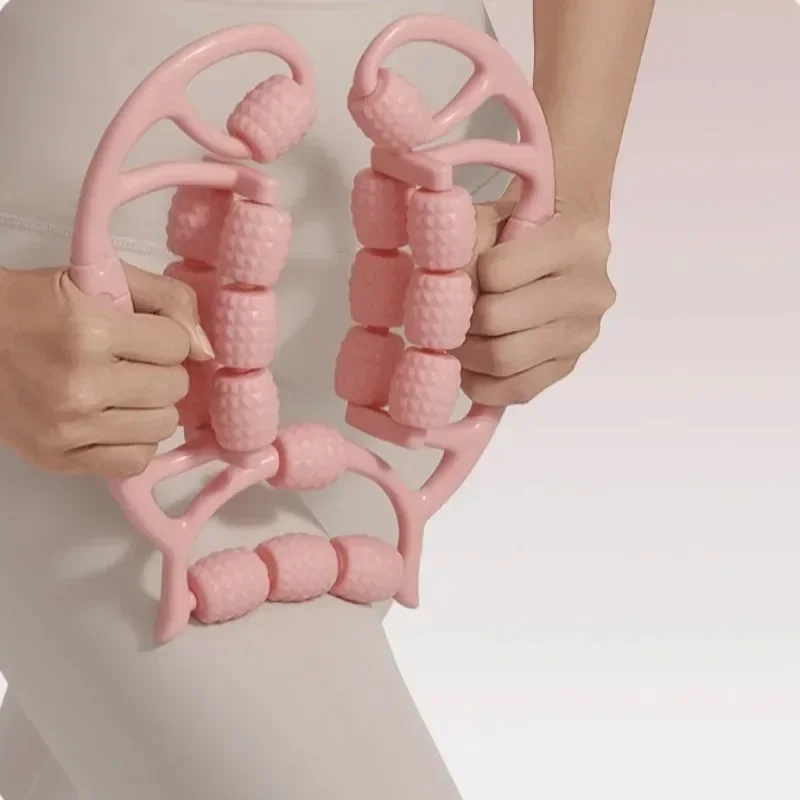 9/12/18 Rounds Massage Roller of Circular Leg Slimming Leg Massager Muscle Stretching Equipment Circular Leg Clamp