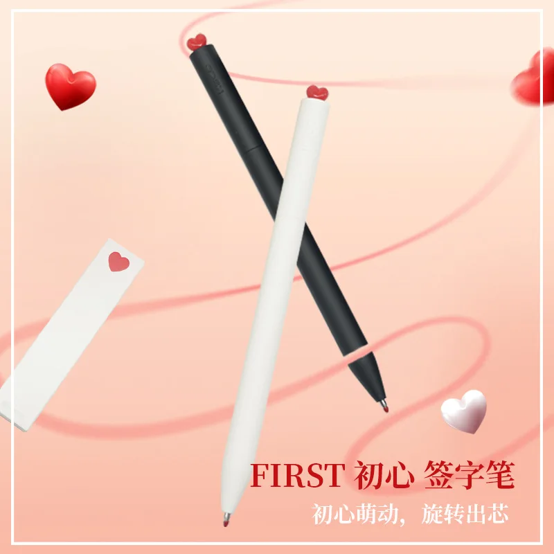 KACO Kawaii Gel Pen Set ручка Rotating 0.5mm Fast-drying Smooth Writing Pens for Signing Testing Exams Brushing Up Creative Gift 5