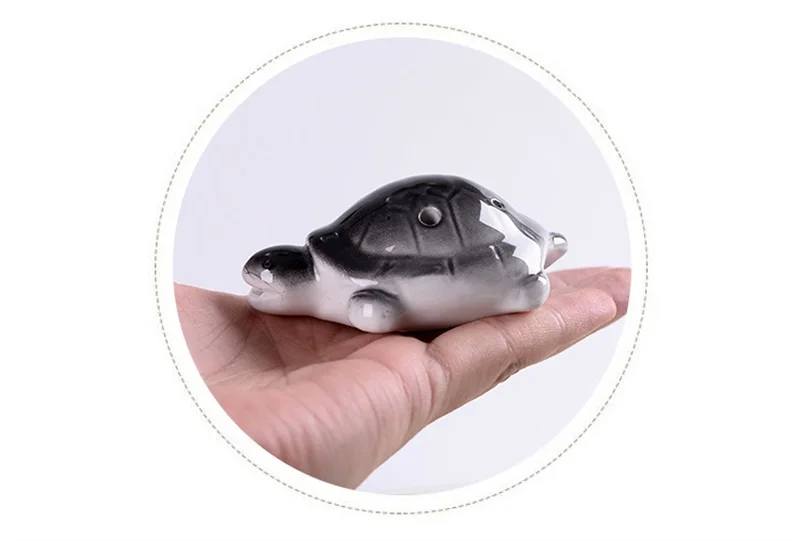 Description Picture 5 of itemGradient Color Ocarina Ceramic 6 Hole Tortoise Small Pottery Flute Alto AC Tone For Beginner Tourist Souvenir Teaching Toys