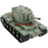 1:16 Soviet KV Series Shoot Bullet  Remote Control Tank 2.4G 320 ° Turret Rotation LED Lighting Heavy Army Electric RC Truck Toy 6