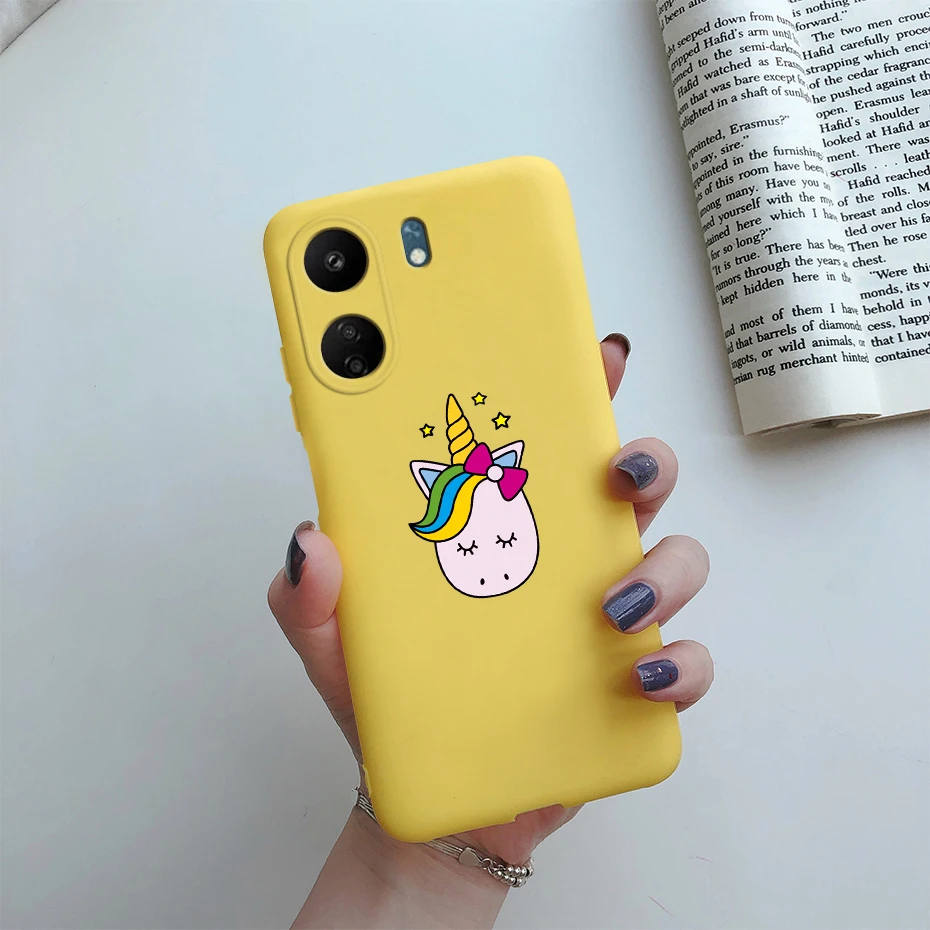 Cute Cat Cartoon Soft TPU Silicone Phone Case - Protective Back Cover and Bumper Design