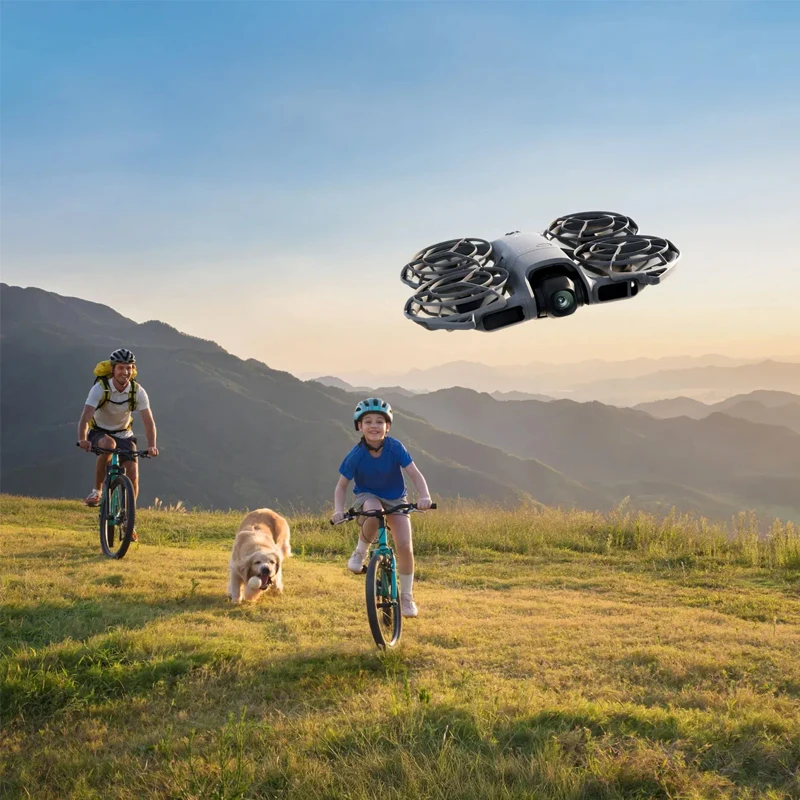 Drone com Câmera DJI Neo 2 Follow Me, Imagem de Alta Qualidade 4K, Design Leve e Portátil com Protetores de Hélice de Cobertura Total 2