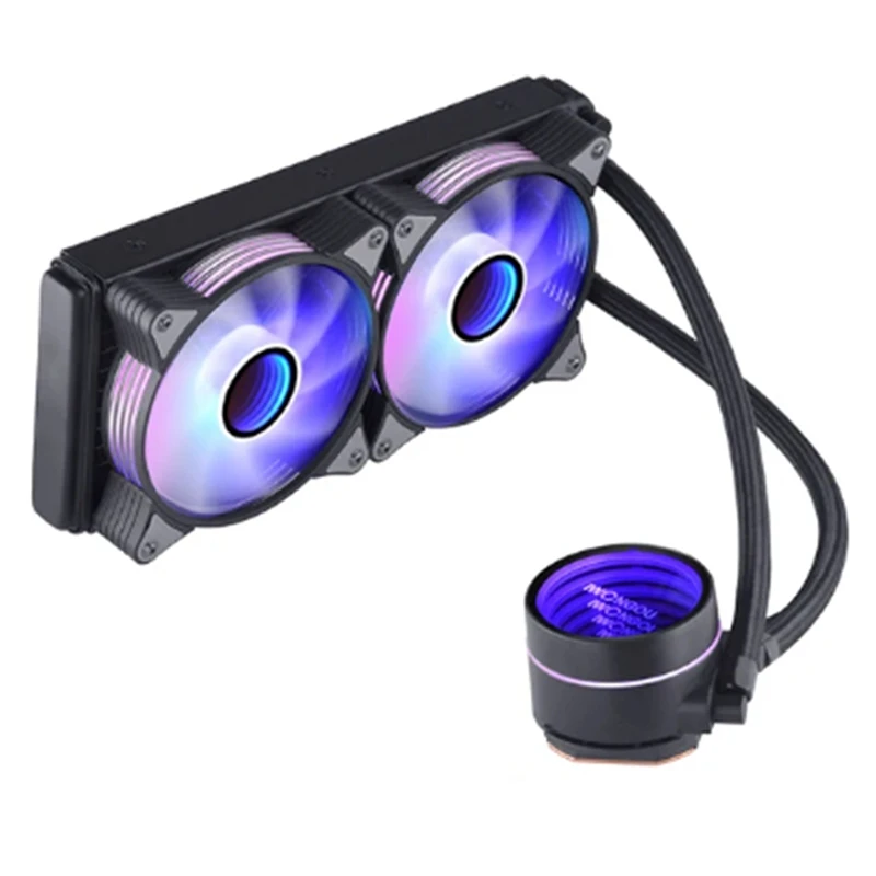 B37B-Water Cooler 360Mm ARGB Cpu Cooler For Lga2011v3 1200 AMD AM4 IWONGOU Pc Water Cooling