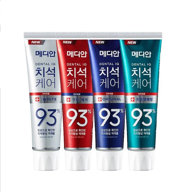 Toothpaste Dental Care 93% Advanced Tartar Solution Korea Whitening Toothpaste Smoke Stains Remove Teeth Oral Care зубная паста