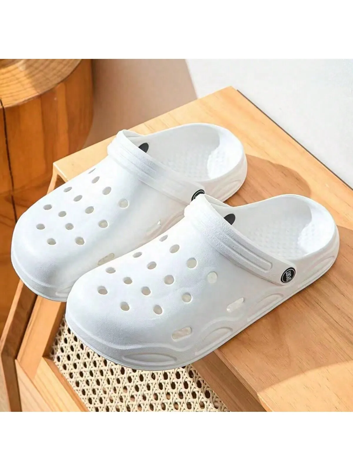 Summer Women's Clogs Casual and Versatile Garden Shoes Couple's Environmentally Friendly Eva Slippers Dual-Use Beach Slippers