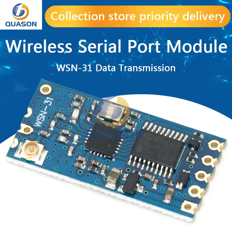 Wsn31 Wireless Data Transmission Module Si4432 Cc1101 Transparent