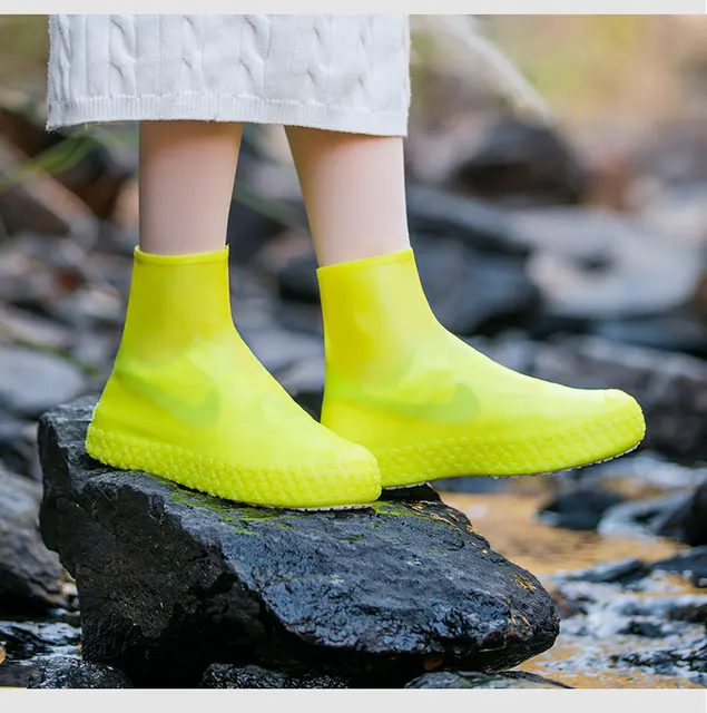 Par de cubrezapatos impermeables de silicona, waterproof shoe cover,  variedad de tallas y colores / zh146 – Joinet
