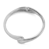 Wide Metal Bangle Ring for Women Gold and Silver Color Chunky Waterdrop Open Wrist Cuff Thick Irregular Twisted Bracelet Jewelry 5