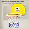 Basketball Hoop For Toddler Induction Automatic Scoring Compact Space-Saving Basketball Net Creative Sports Toy Equipped With 4