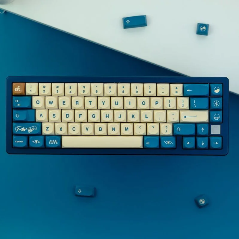 PBT 키캡 GMK 어스 톤 키캡 MA 프로파일 염료승화 키캡 MX 스위치 기계식 키보드 게이밍용