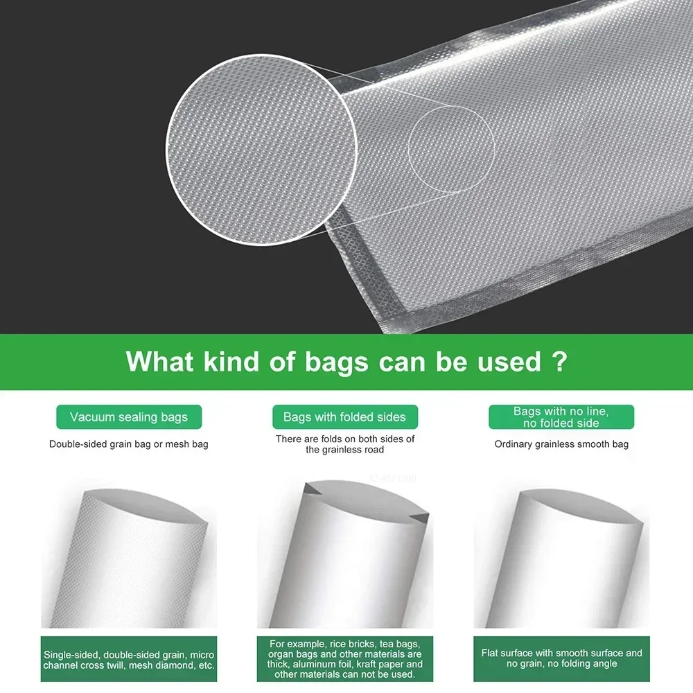 Sous Vide Vacuum Sealer Roll Bags - 300CM for Food Storage and Packaging