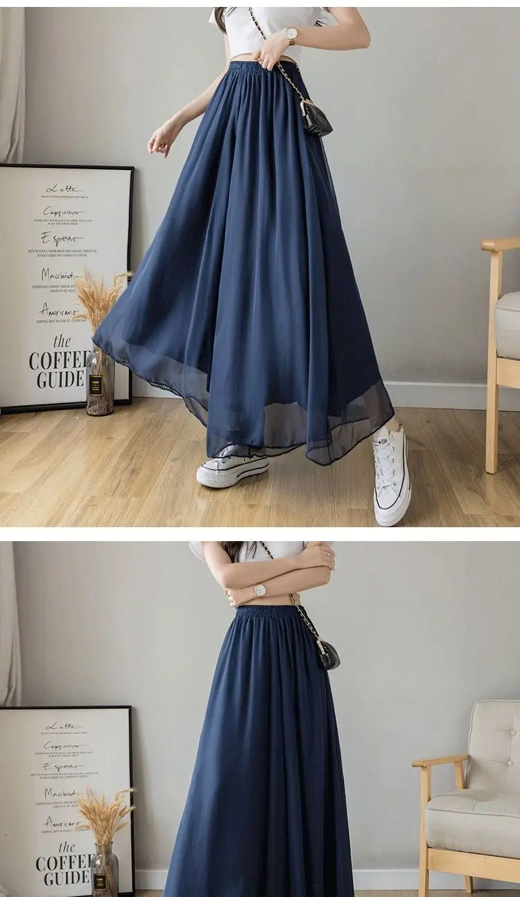 Women A-line Pants Black Wide-legged Pants High Waist Woman Clothing Loose Y2k Streetwear Design Chic Casual Thin New Trouser