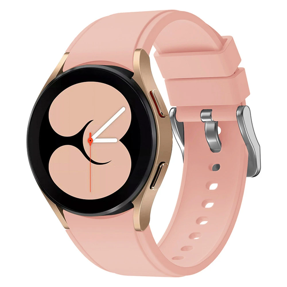 Premium 20mm Silicone Sport Watch Strap - Classic Design