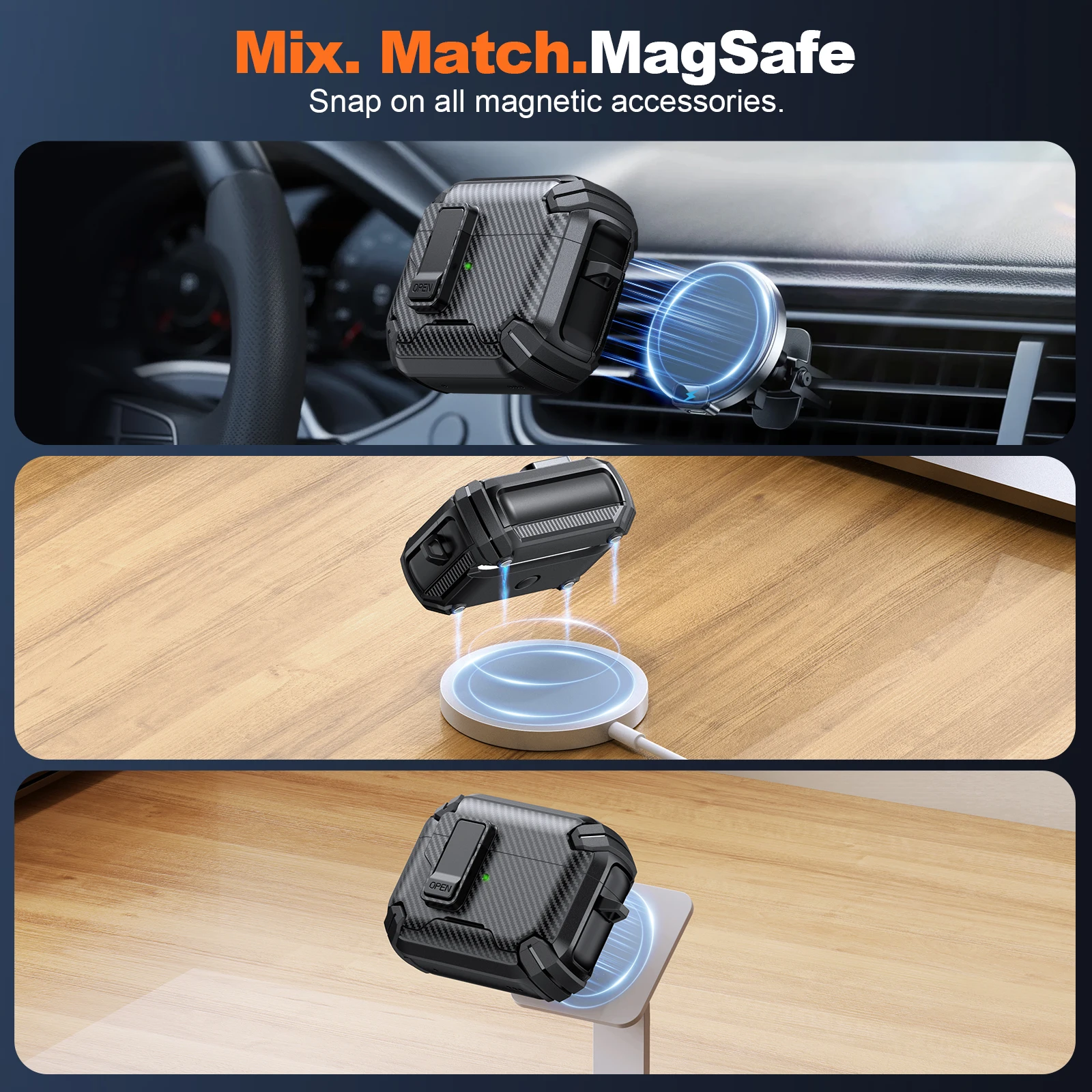 Enhanced Shockproof Security Cover with Phone Holder